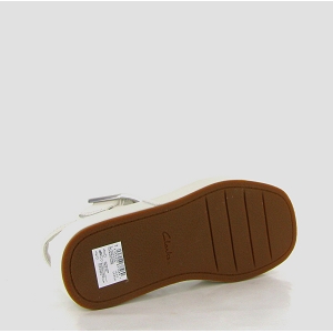 Clarks nu pieds et sandales alda strap blancC309401_4