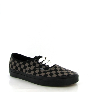 Vans sneakers authentic embroidered checker black noirC313801_1