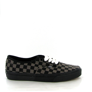 Vans sneakers authentic embroidered checker black noirC313801_2