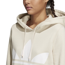 Adidas textile sweat trefoil hoodie ce 2414 beigeD007301_4