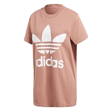 Adidas textile tee shirt big trefoil tee ce 2439 roseD008301_4