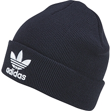 Adidas textile bonnet trefoil beanie bleuD014401_1