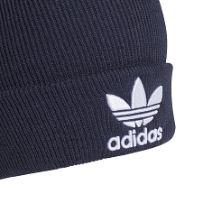 Adidas textile bonnet trefoil beanie bleuD014401_4
