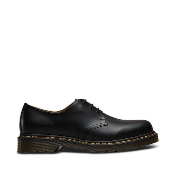 Doc martens derby 1461 black smooth noirD015501_1