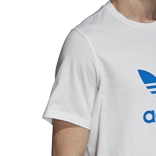 Adidas textile tee shirt trefoil t shirt dh5774 blancD015701_2
