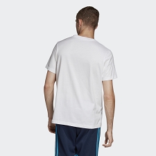 Adidas textile tee shirt palemston tee blancD016301_2