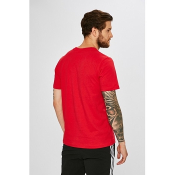 Adidas textile tee shirt palemston tee rougeD016303_4