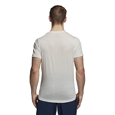 Adidas textile tee shirt free lift logo di0400 blancD016401_2