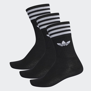 Adidas textile famille solid crew sock s21490 noirD029101_1