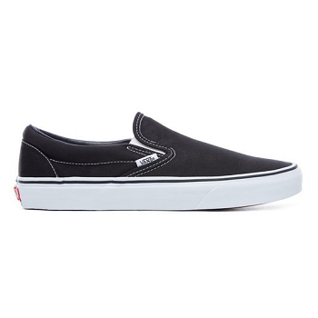 VANS CLASSIC SLIP ON BLK WHT<br>Noir