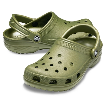 Crocs claquettes classic clog kakiD034302_3