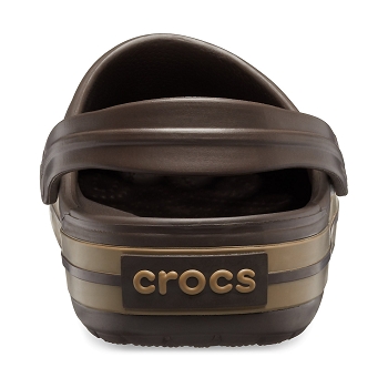 Crocs claquettes crocband marronD034404_6