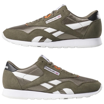 Reebok sneakers cl nylon mu cn6854 kakiD034901_4