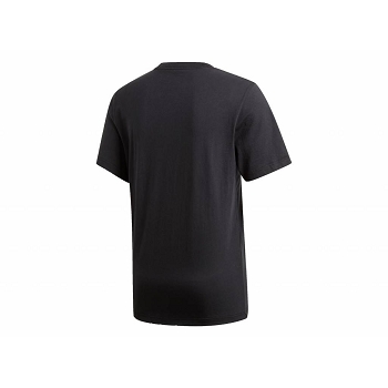 Adidas textile tee shirt 3d trefoil tee dv2015 noirD037801_2
