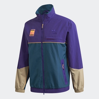 Adidas textile sweat track top violetD050502_1