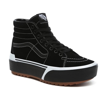 Vans sneakers sk8 hi stacked black gum vn0a4btwlf91 noirD057401_2