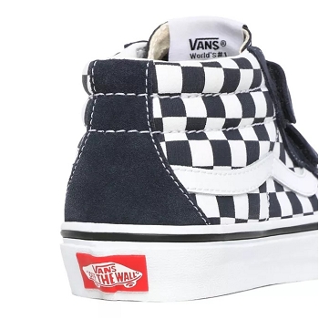 Vans sneakers sk8 reissue v checkerboard vn0a346y0hf1 bleuD071001_3