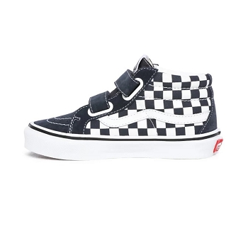 Vans sneakers sk8 reissue v checkerboard vn0a346y0hf1 bleuD071001_4