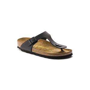 BIRKENSTOCK GIZEH BIRKO FLOR 43691 REGULAR FIT<br>Noir