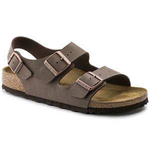 Birkenstock nu pieds et sandales milano birko flor 634503 narrow fit marronD081101_1