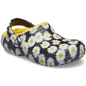 CROCS CLASSIC LINED VACAY VIBES<br>Noir