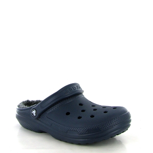 Crocs sabot classic fuzz lined clog bleuD092202_1