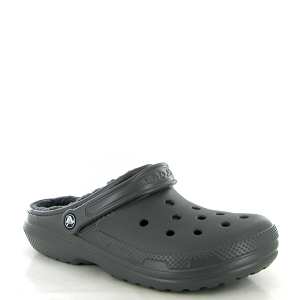 CROCS CLASSIC FUZZ LINED CLOG<br>Gris