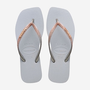 HAVAIANAS SQUARE GLITTER ICE GREY<br>Gris