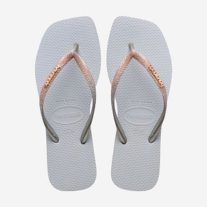 Havaianas tong square glitter ice grey grisD104701_1