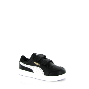 Puma  enfant tennis puma shuffle v 375690 03 noirD107901_1