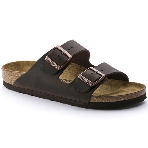 Birkenstock mules arizona 52531 nu oiled habana marronD114001_1