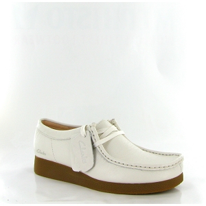 CLARKS WALLABEE EVO<br>Blanc