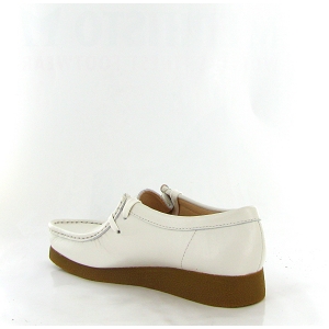 Clarks lacets wallabee evo blancD116701_3