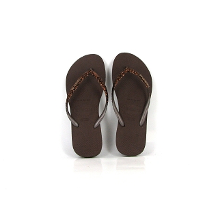 HAVAIANAS GLITTER2 Marron
