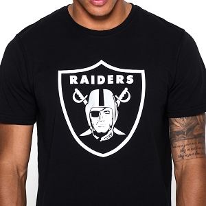 New era tee shirt tshirt oakland raiders noirE003501_4