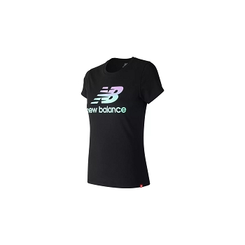 New balance textile tee shirt wt91576bk bleuE004801_1