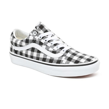 Vans sneakers old skool gingham noirE005301_2