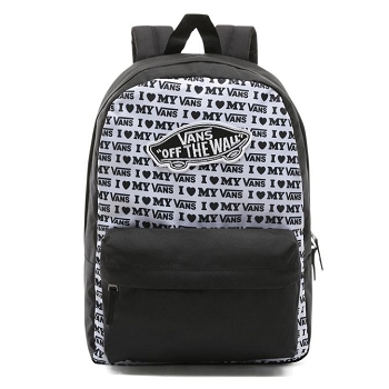 Vans textile famille wl realm backpack black noirE008501_1