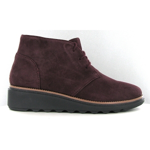 Clarks bottines et boots sharon hop bordeauxE043101_1