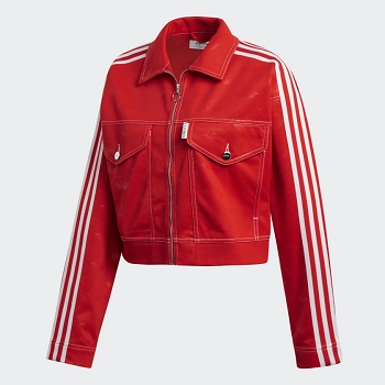 Adidas textile tracktop red ek4785 rouge