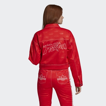 Adidas textile veste tracktop red ek4785 rougeE050301_4
