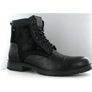 Jack jones bottines et boots marshall combo noirE059601_2