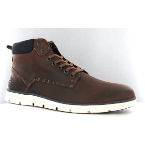 Jack jones boots tubar leather brandy sts marronE059701_2