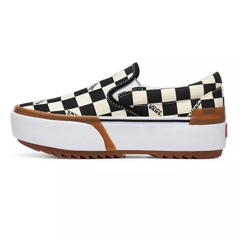 Vans sneakers classic slip on stacked checkerboard vno4tzvvlv1 blancE072401_4