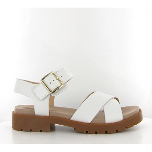 Clarks nu pieds et sandales orinoco strap blancE078501_1