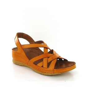 Karyoka nu pieds et sandales pana orangeE083802_1