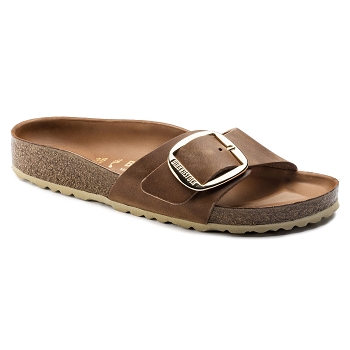 Birkenstock mules madrid big buckle hex marronE086301_1