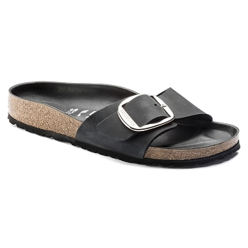 BIRKENSTOCK MADRID BIG BUCKLE HEX<br>Noir