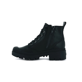 Palladium bottines et boots pallabase leather w noirE121101_5