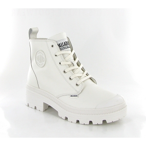  PALLABASE LEATHER W:Cuir/Blanc